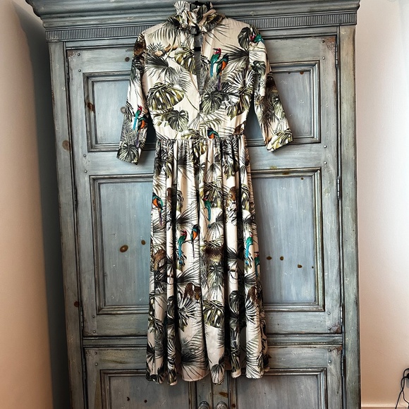 Zimmermann Safari Print Midi Dress Size 1 (S) - Picture 14 of 16